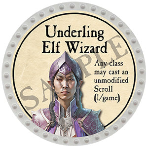 Underling Elf Wizard - Yearless (White)