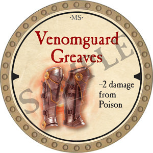 Venomguard Greaves - 2019 (Gold) - C134