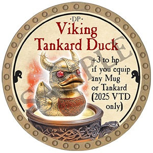 Viking Tankard Duck - 2025 (Gold) - C138