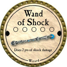 Wand of Shock - 2011 (Gold) - C17