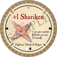 +1 Shuriken - 2020 (Gold) - C66