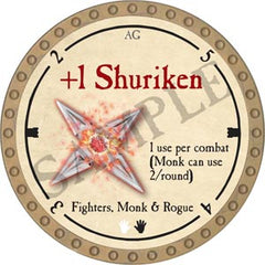 +1 Shuriken - 2020 (Gold) - C10