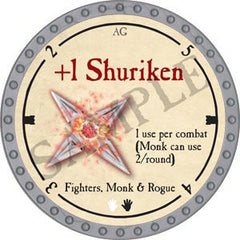 +1 Shuriken - 2020 (Platinum) - C66