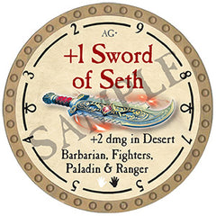 +1 Sword of Seth - 2024 (Gold)