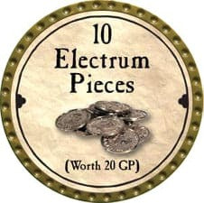 10 Electrum Pieces - 2008 (Gold)