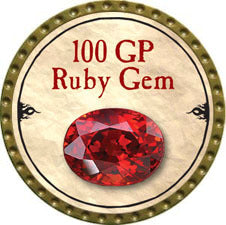 100 GP Ruby Gem - 2010 (Gold)