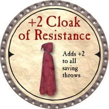 +2 Cloak of Resistance - 2007 (Platinum)