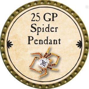 25 GP Spider Pendant - 2015 (Gold)