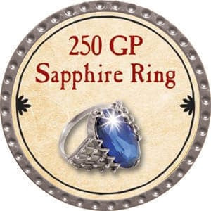 250 GP Sapphire Ring - 2015 (Platinum)