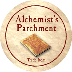 Alchemist’s Parchment - Yearless (Gold) - Unusable