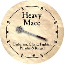 Heavy Mace - 2006 (Wooden) - C26