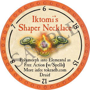 Iktomi's Shaper Necklace - 2019 (Orange)