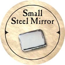 Small Steel Mirror - 2006 (Wooden) - C26