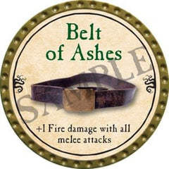 Belt of Ashes - 2016 (Gold)