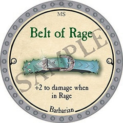 Belt of Rage - 2023 (Platinum)