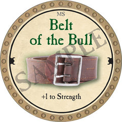 Belt of the Bull - 2018 (Gold)