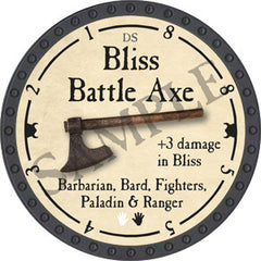 Bliss Battle Axe - 2018 (Onyx) - C26