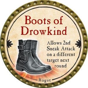 Boots of Drowkind - 2015 (Gold)