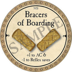 Bracers of Boarding - 2022 (Gold)