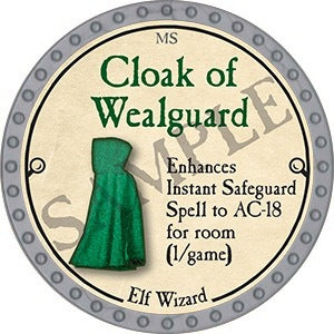 Cloak of Wealguard - 2023 (Platinum)