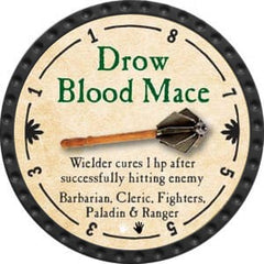 Drow Blood Mace - 2015 (Onyx) - C26