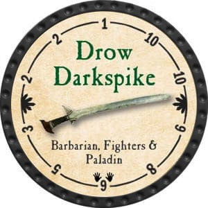 Drow Darkspike - 2015 (Onyx) - C26