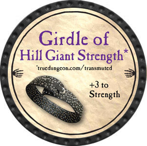 Girdle of Hill Giant Strength - 2012 (Onyx) - C117