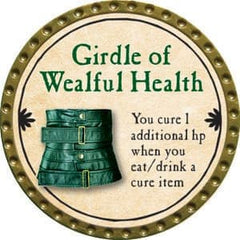 Girdle of Wealful Health - 2015 (Gold)