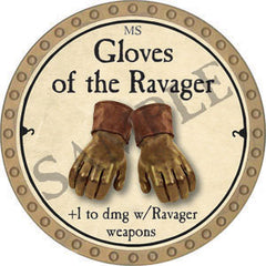 Gloves of the Ravager - 2022 (Gold)