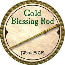 Gold Blessing Rod - 2008 (Gold) - C26