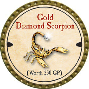 Gold Diamond Scorpion - 2014 (Gold)