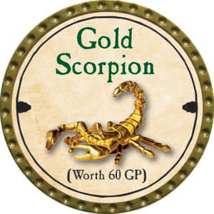 Gold Scorpion - 2014 (Gold)