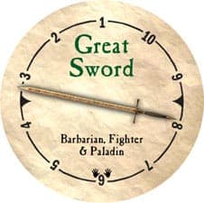 Great Sword - 2006 (Wooden) - C37