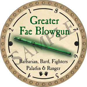 Greater Fae Blowgun - 2017 (Gold)