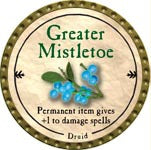 Greater Mistletoe - 2009 (Gold) - C49