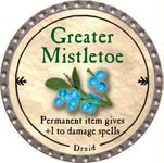 Greater Mistletoe - 2009 (Platinum)