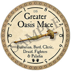 Greater Oasis Mace - 2024 (Gold)