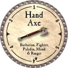 Hand Axe - 2007 (Platinum) - C17