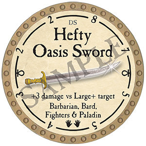 Hefty Oasis Sword - 2024 (Gold)