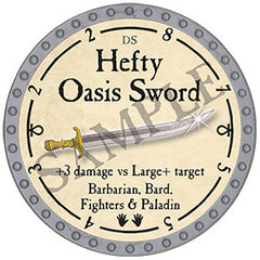 Hefty Oasis Sword - 2024 (Platinum)