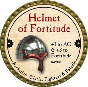 Helmet of Fortitude - 2013 (Gold)