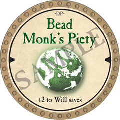 Bead Monk's Piety - 2019 (Gold)