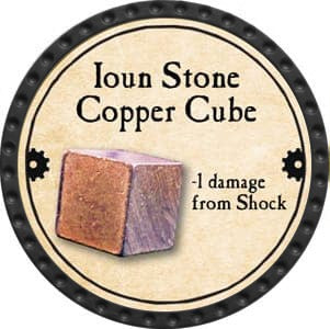 Ioun Stone Copper Cube - 2013 (Onyx)