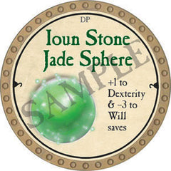 Ioun Stone Jade Sphere - 2022 (Gold) - C17