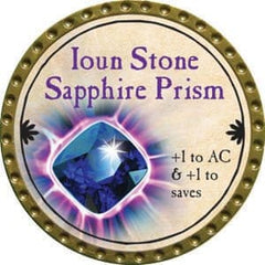 Ioun Stone Sapphire Prism - 2015 (Gold) - C117