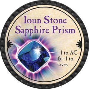 Ioun Stone Sapphire Prism - 2015 (Onyx)