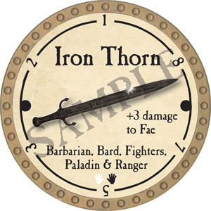 Iron Thorn - 2017 (Gold)