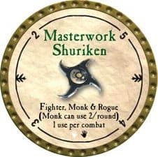 Masterwork Shuriken - 2009 (Gold) - C49