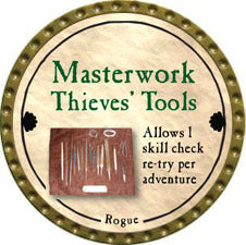 Masterwork Thieves’ Tools - 2011 (Gold)