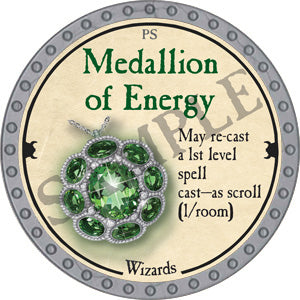 Medallion of Energy - 2018 (Platinum) - C37